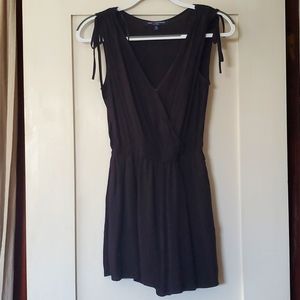 Black Romper with Pockets - small